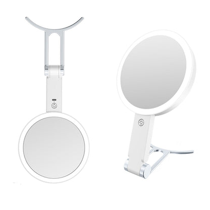Double Sided Makeup Mirror with Adjustable LED Light 1X/30X Magnifying Vanity Mirror