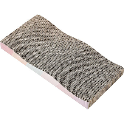 2 Pack Wave Cat Scratcher Cardboard