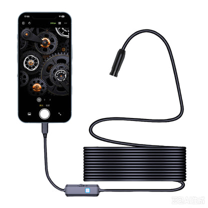 8mm USB Type C Inspection Camera with 8 LED Lights