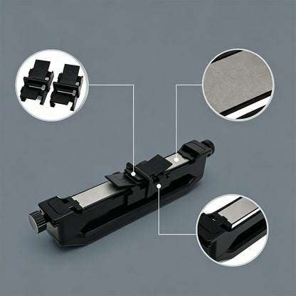 Precision Knife Sharpener Tool with 2 Whetstones