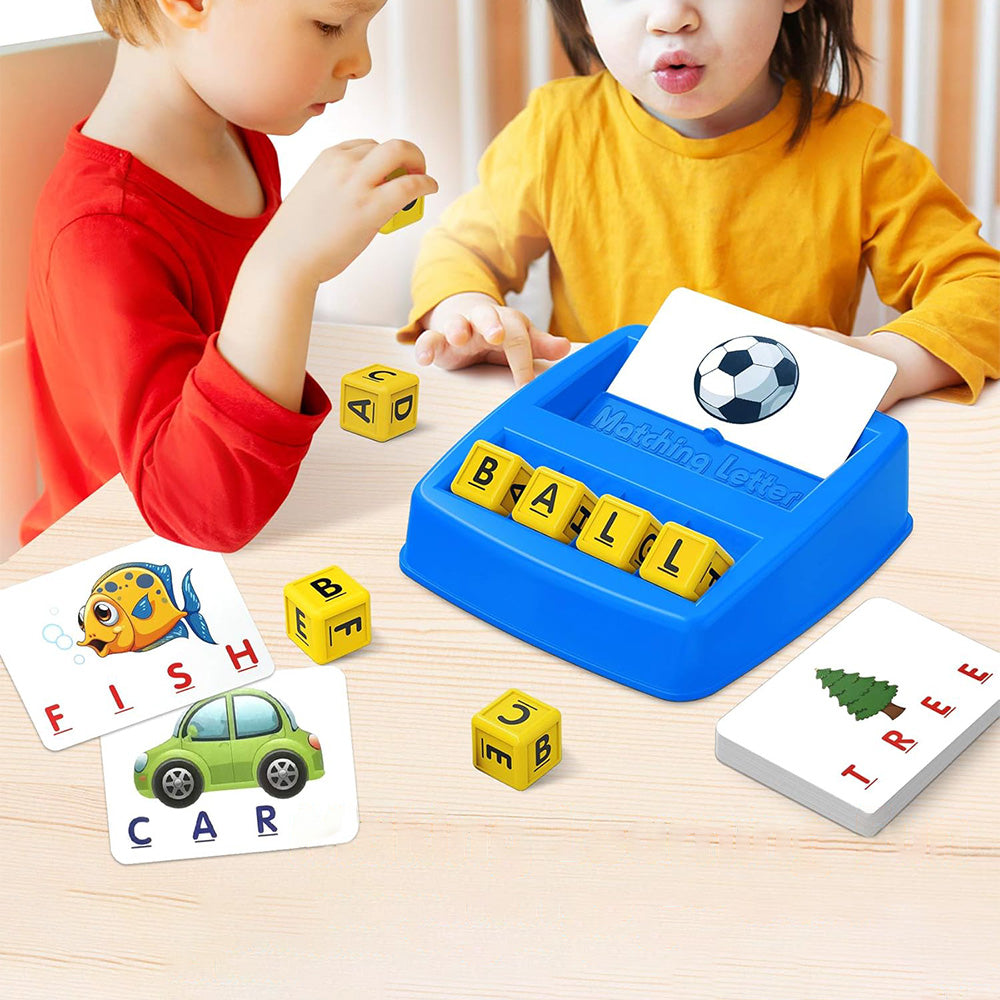 Matching Letter Game Preschool ABC Learning Toys Educational Toys