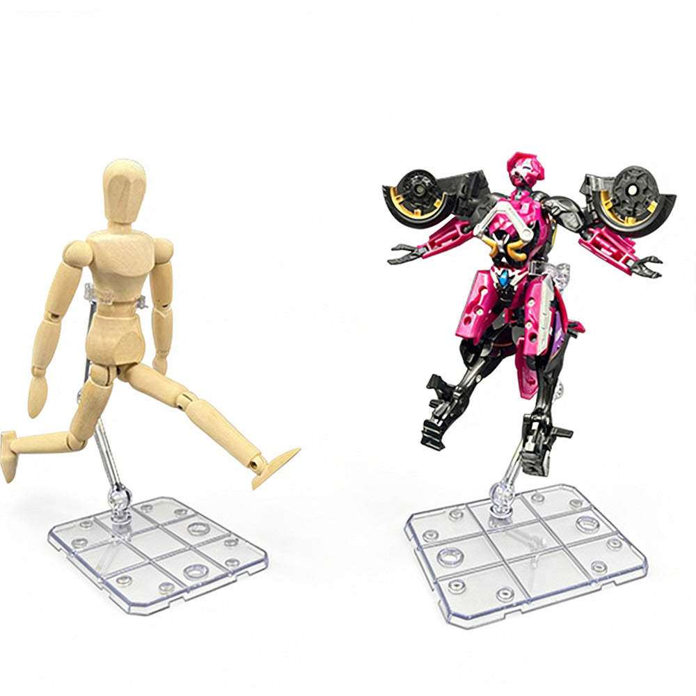 5Pcs Action Figure Display Stand Poseable Flight Stand for HG RG SHF Adjustable Base