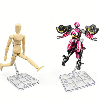 5Pcs Action Figure Display Stand Poseable Flight Stand for HG RG SHF Adjustable Base