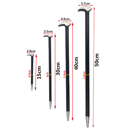 4-Piece Set Pry Bar Tools Wrecking Hand Tool for Automotive Machinery Aligning and Prying