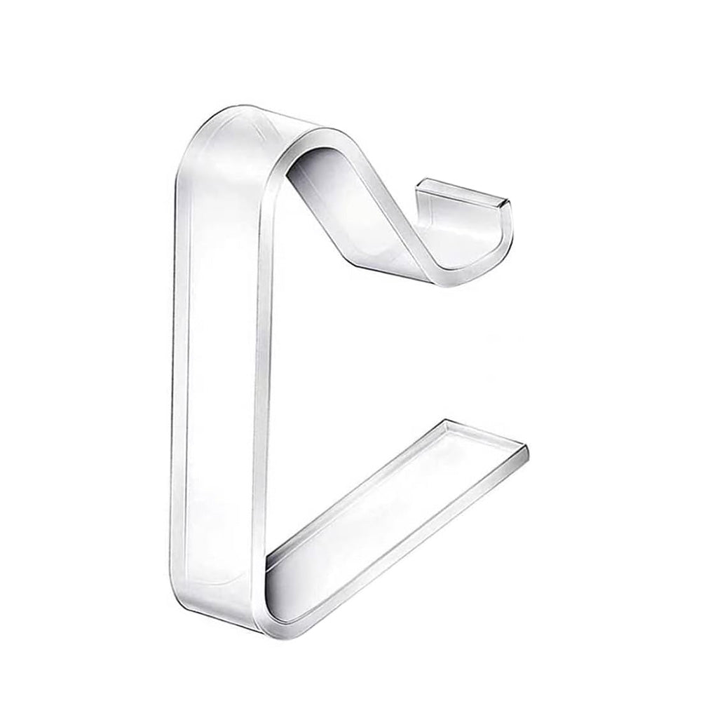 24 Pack Clear Plastic Tablecloth Clips for Tables