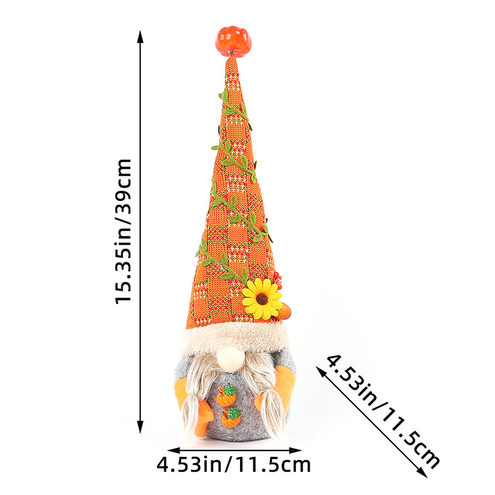 2PS Fall Decorations for Home ¨C Thanksgiving Decor with Fall Pumpkin Gnomes Plush Dolls
