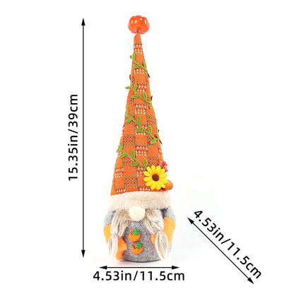 2PS Fall Decorations for Home ¨C Thanksgiving Decor with Fall Pumpkin Gnomes Plush Dolls
