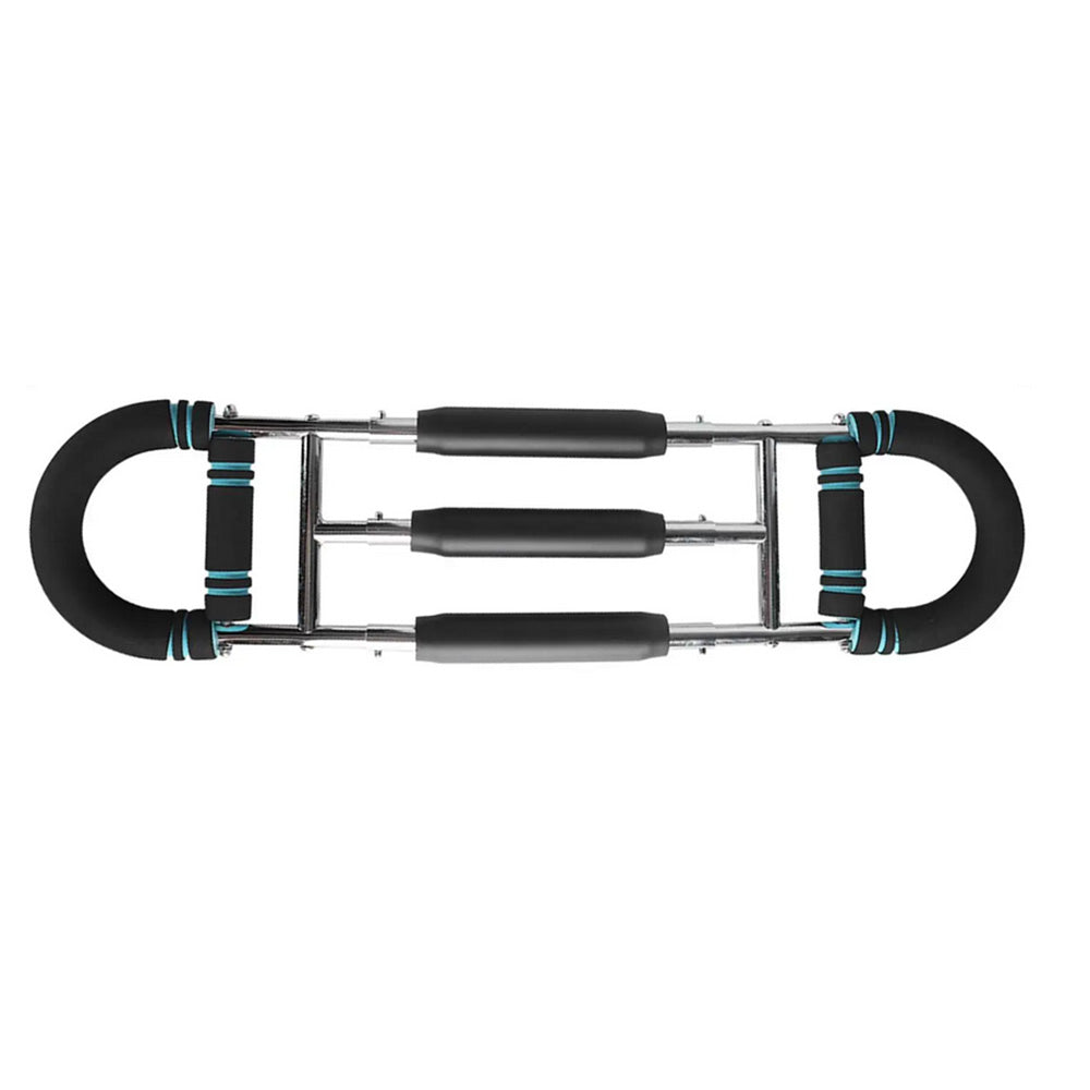 Adjustable Twister Arm Trainer & Chest Exerciser with 3 Springs Blue