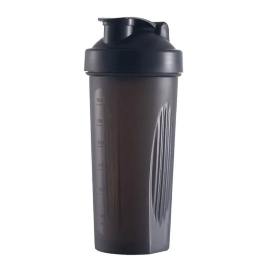 600ML Shaker Bottles Protein Mixes Shaker Bottle Shaker Cup Black