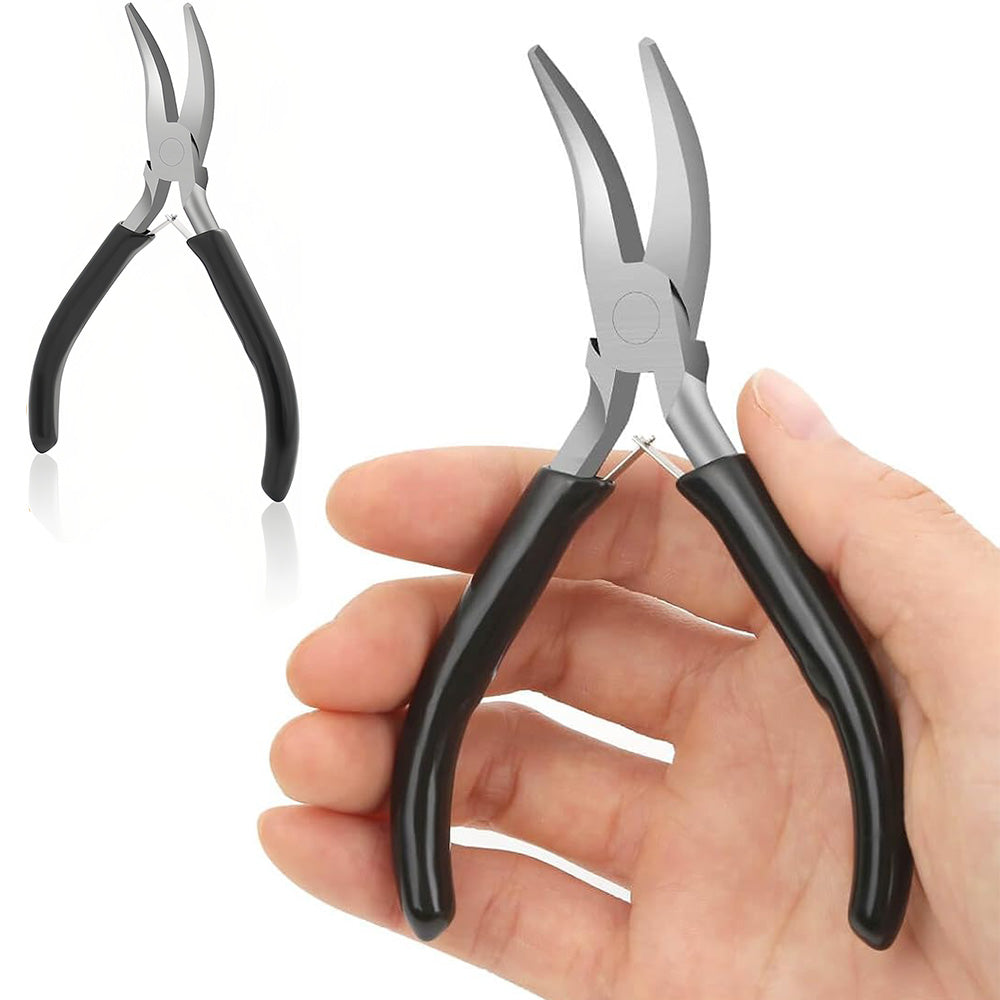 Jewelry Making Repair Kit 1160pcs Open Jump Rings 40pcs Lobster Clasps Pliers Set