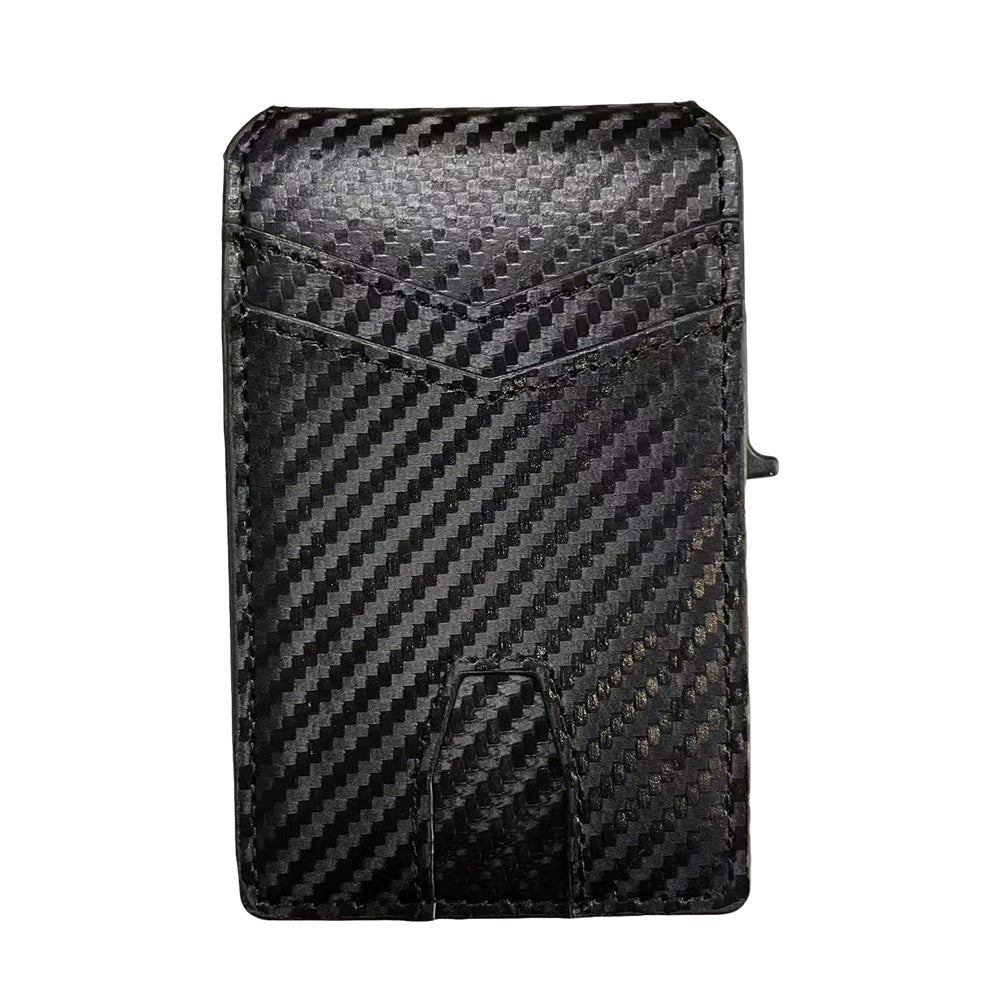 Slim RFID Blocking Money Clip Wallet ID Credit Card Holder PU Leather Purse
