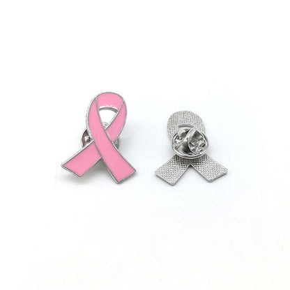 50 Pink Ribbon Enamel Lapel Pins for Womens Charity and Social Events
