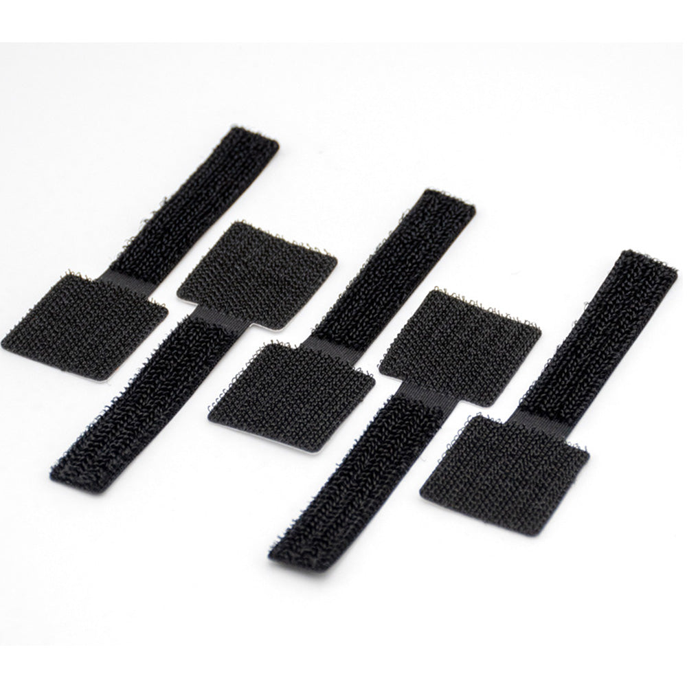 100Pcs Hook and Loop Cable Ties Sticky-back Cable Cord Organizer for Home Office