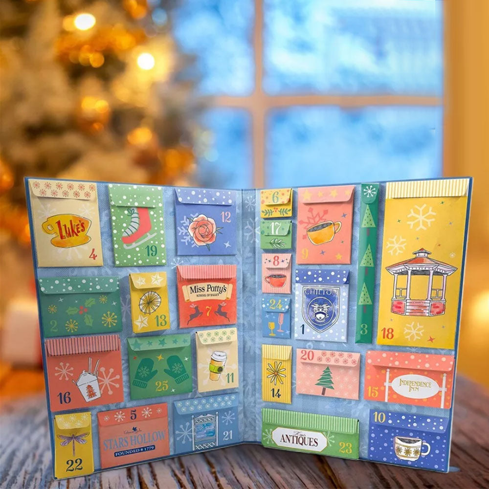 Gilmore Girl Inspired 25 Days Advent Calendar Christmas Birthday Present Calendar