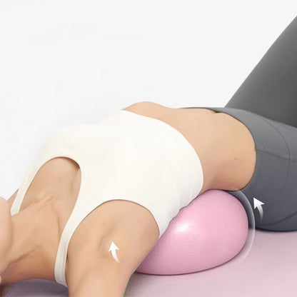 9 Inch Pilates Ball Mini Yoga Ball for Pelvic Floor Exercise Stability Ball for Home Office-pink