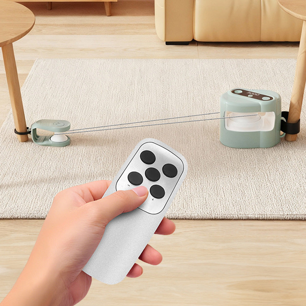 Interactive Cat Toy Automatic Moving And Enrichment Toy For Indoor Cats-Green