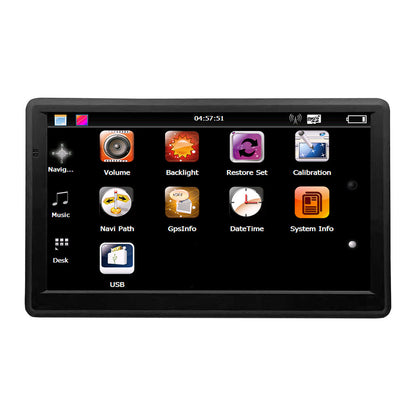 7-Inch GPS Navigator HD Display Universal Navigation with Voice Guidance and Offline Maps for Cars Trucks