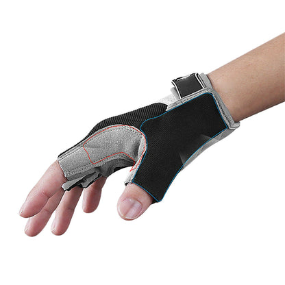 1 Pair Cycling Half Finger Bike Gloves With Anti Slip Pad For Unisex-Black