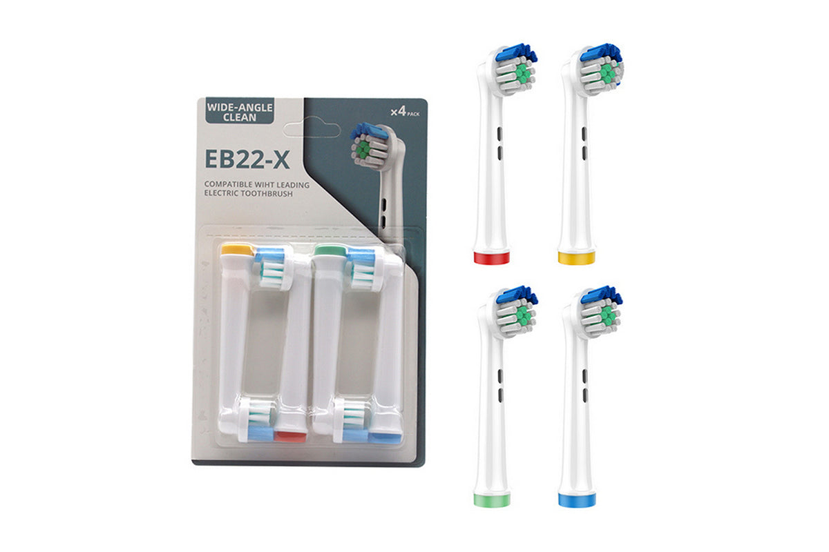 4pcs Electric Toothbrush Heads Replacement Heads Compatible with Oral and Oralby B-Style 3