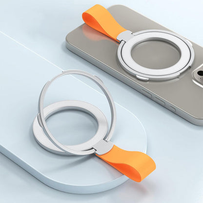 Phone Grip Holder Adjustable Kickstand Ring Compatible with iPhone 15/14/13/12 Series Grey