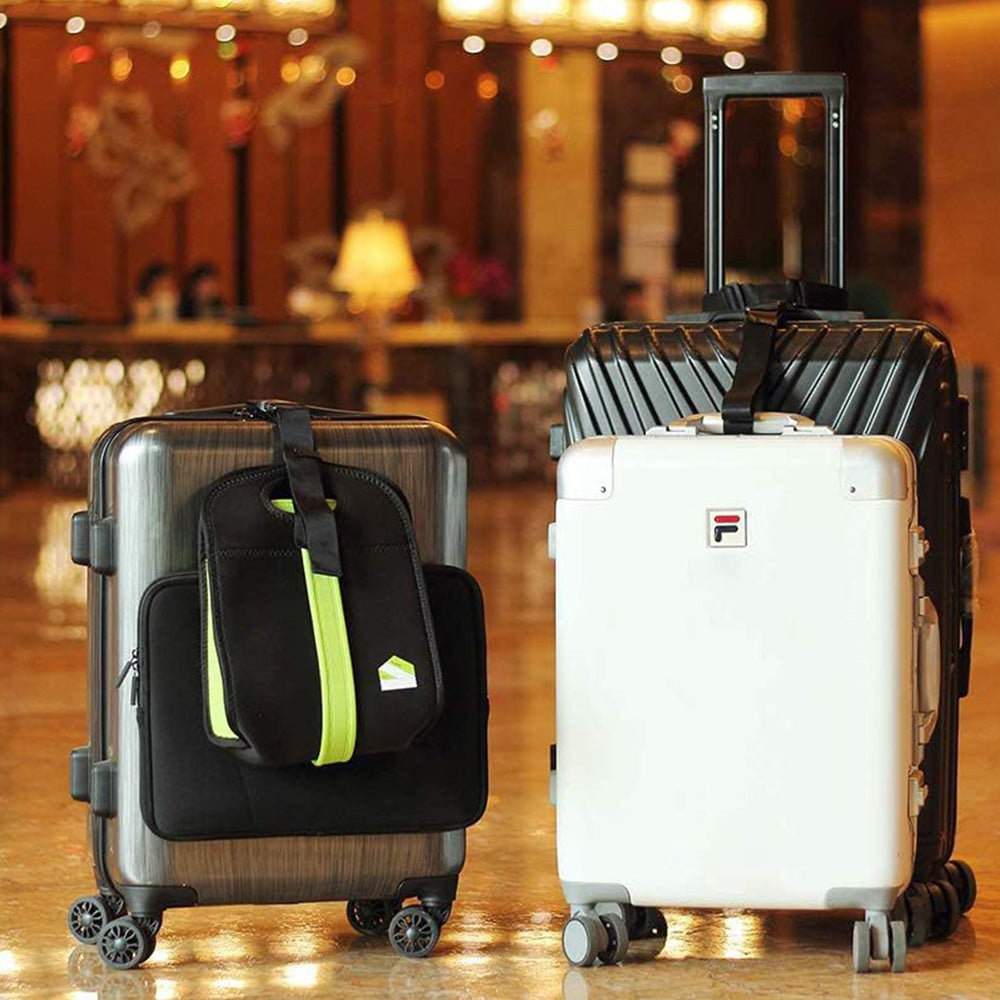 2Pcs Set Luggage Connector Straps for Suitcase Adjustable Attachment Accessories for 3 Suitcases