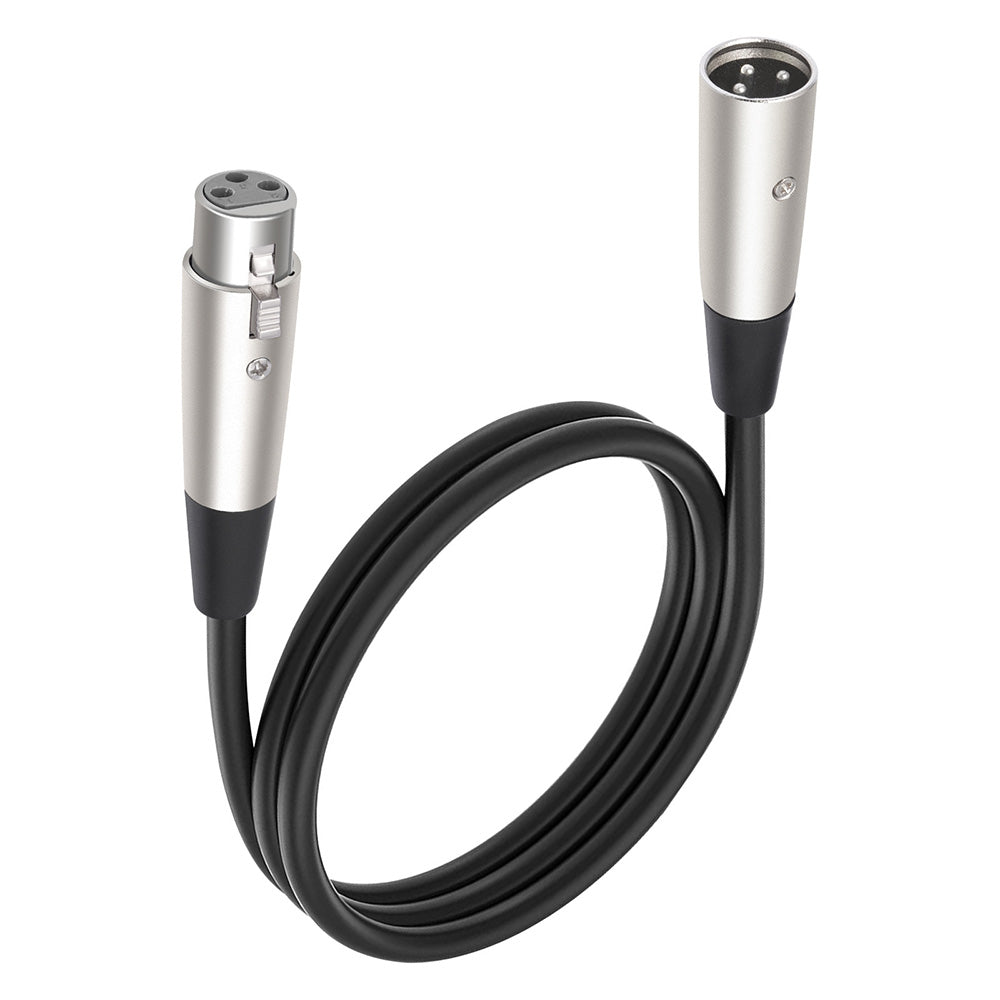 3 Pin XLR Male to Female Balanced Shielded Microphone Audio Cable