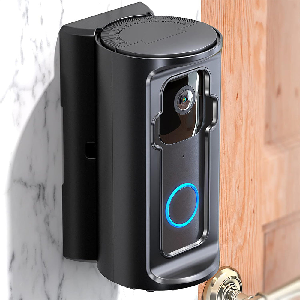 Wall-Mounted Anti-Theft Video Doorbell Holder for Ring Video Doorbell 3 2 1 Adjustable Bracket