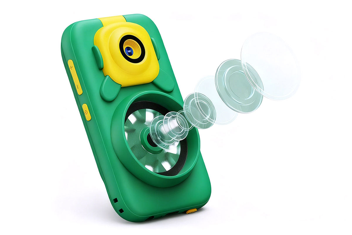 2 in 1 Smart Phone and Microscope Camera Mini Pocket Handheld STEM Toy -Green