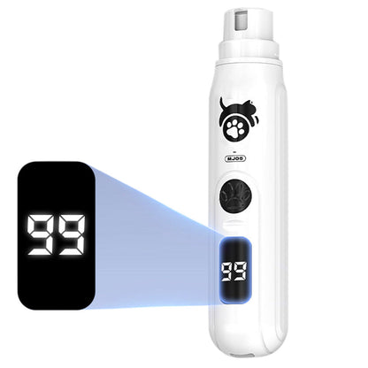 LED Display Pet Nail Grinder with 3 Speeds ââ‚?For Dogs & Cats of All Sizes
