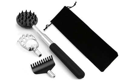 Extendable Back Scratcher Metal Claw Telescoping Backscratcher Massager