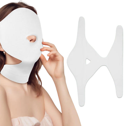 Reusable Castor Oil Pack Wrap for Face Neck