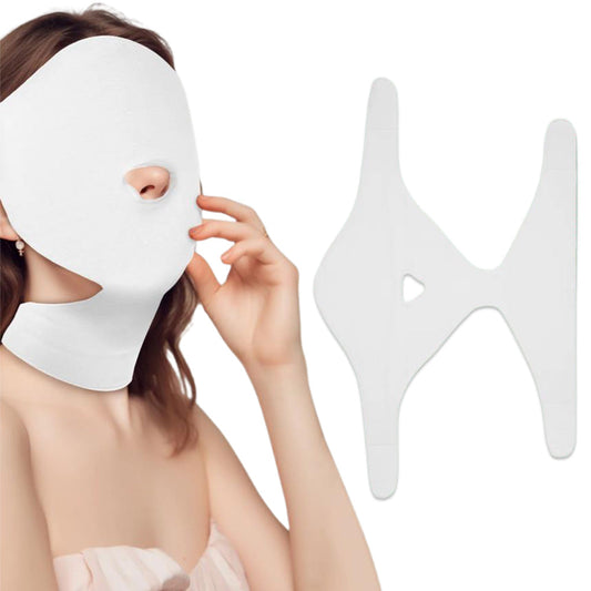Reusable Castor Oil Pack Wrap for Face Neck
