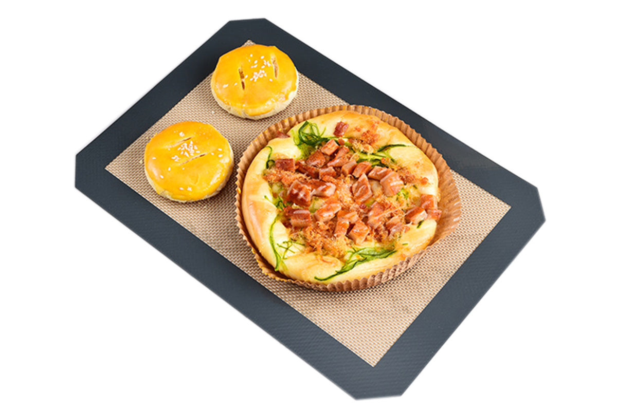 3PCS Silicone Baking Mat Reusable Oven Baking Sheet for Cookie Bread Pastry