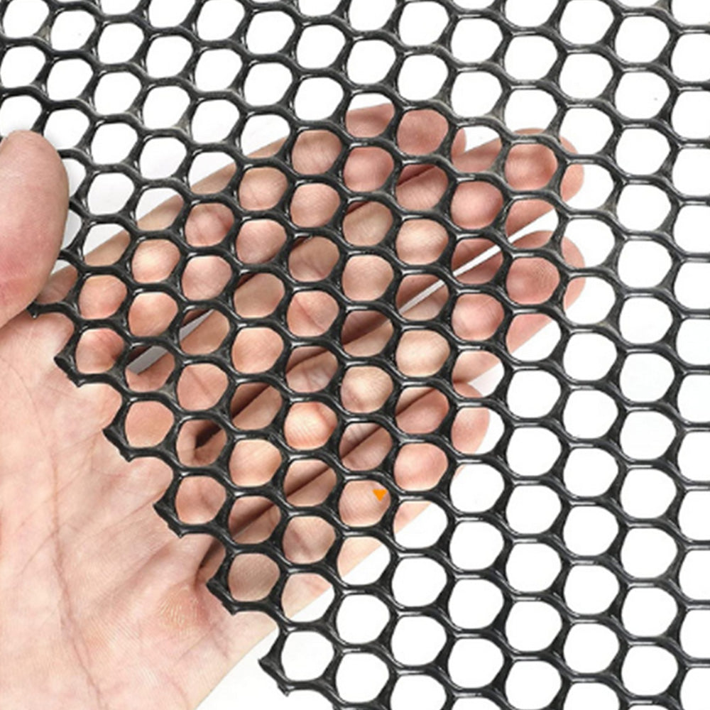 3-Meter Black Plastic Barrier Mesh Fence Keep Away Poultry Dogs Rabbit Snake