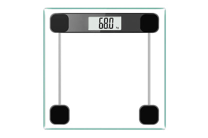 Glass Bathroom Scale For Body Weight 180KG Electronic Digital Backlit Weight Scale