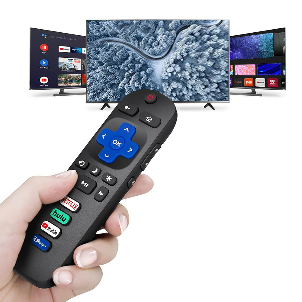 Replacement Remote Control for Roku TV NETFLIX Smart TVs