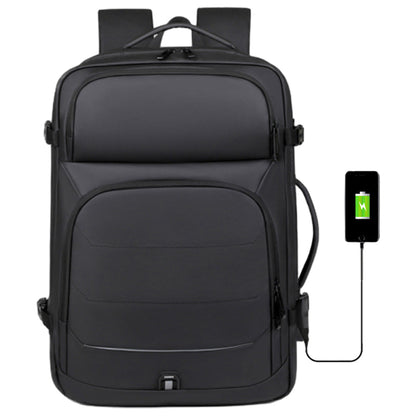 Expandable Luggage Backpack Large Travel Laptop Bag School Bag with USB Charging Port