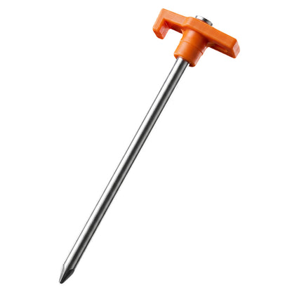 10 Pack 7 Inch Carbon Steel Tent Stakes