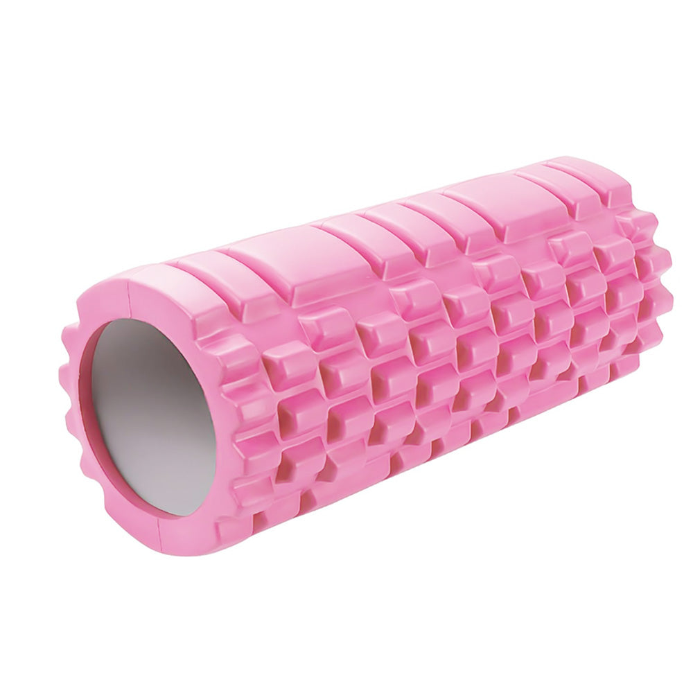 EVA Foam Roller for Yoga & Fitness Muscle Massage Pain Relief Recovery Pink