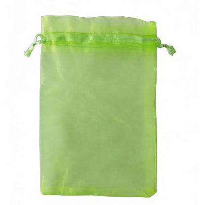 50PCS Fruit Protection Bags Green Fruit Nets Drawstring Mesh Cover Bags For Vegetable Protection