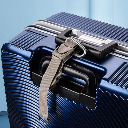 4Piece Luggage Straps with Clips and Silicone Cup Holder