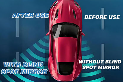 2Pcs Blind Spot Mirrors Car Side Mirror Adjustable Rear View Mirror for Cars Suvs