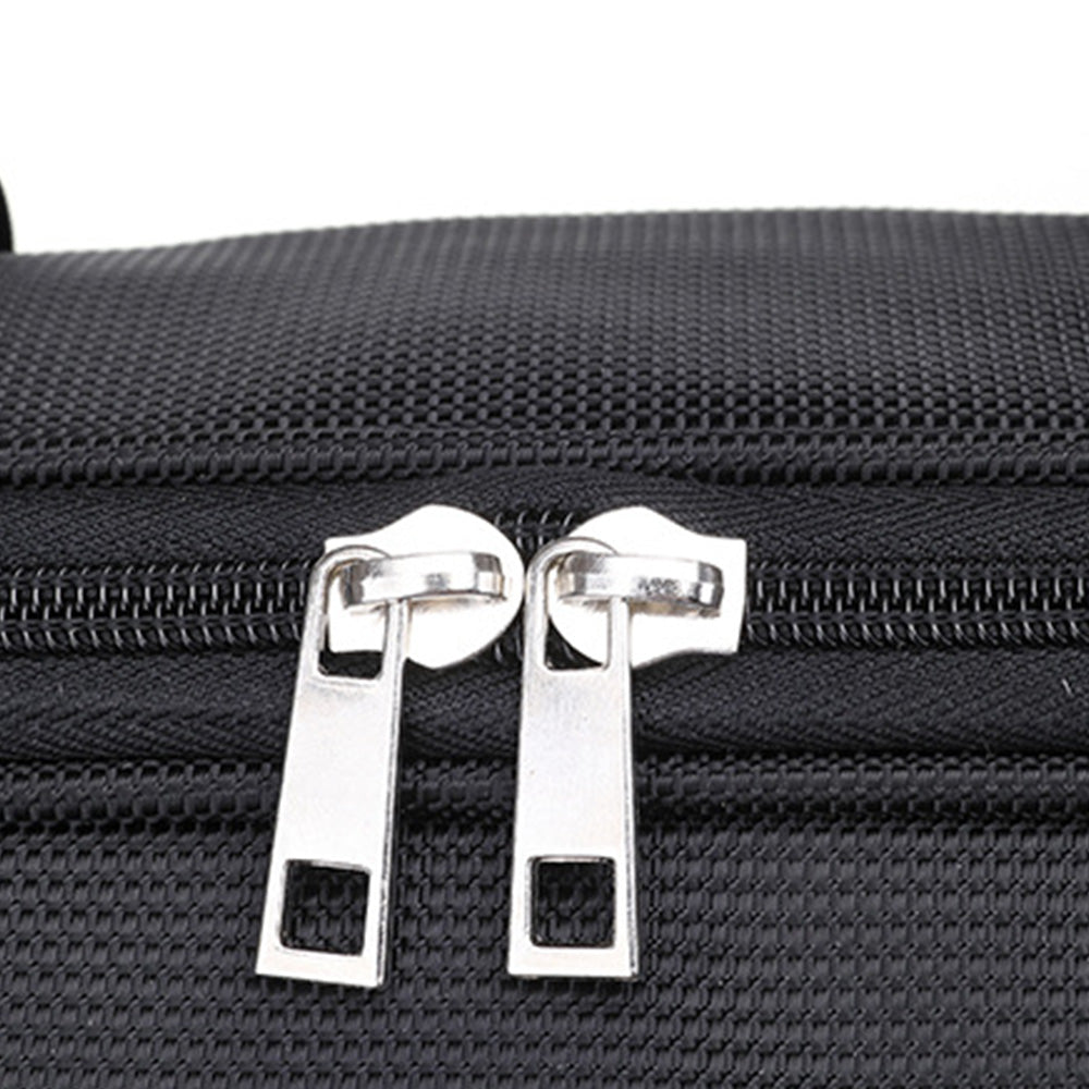 Foldable Garment Bag with Hanger and Shoulder Strap - Black