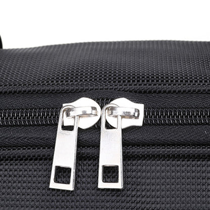 Foldable Garment Bag with Hanger and Shoulder Strap - Black