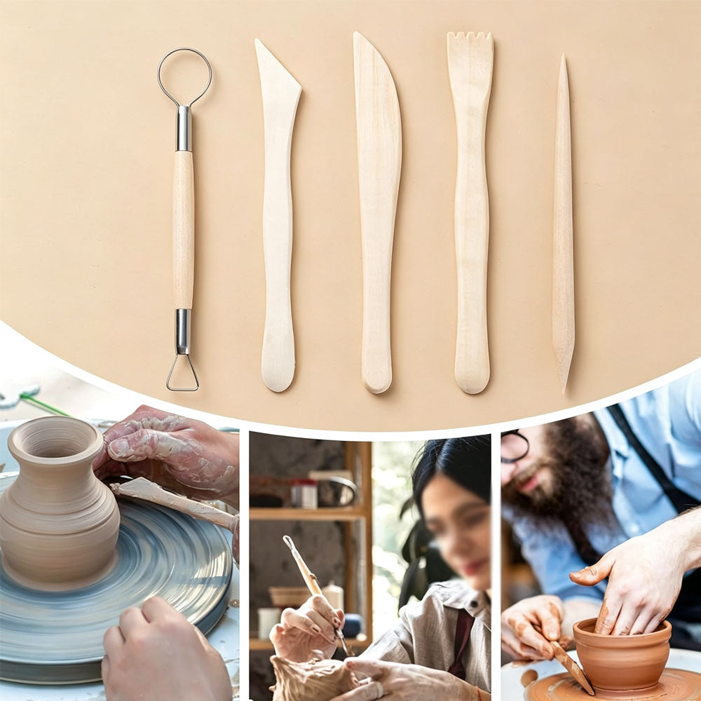 27 Piece Clay Tools Set for Sculpting Carving Pottery