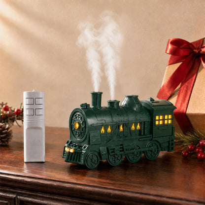Ultrasonic Train Aromatherapy Diffuser 300ml Desktop Humidifier - Green