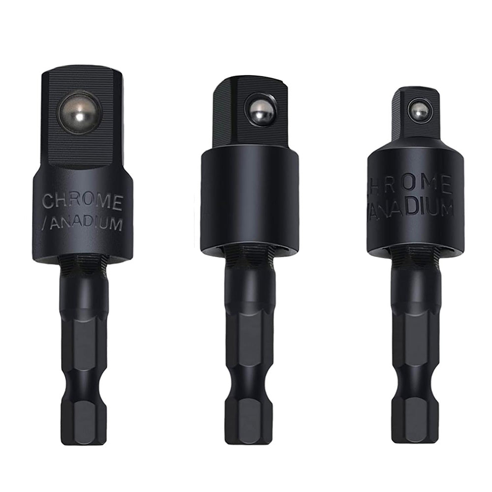 17Pcs Set Flexible Drill Bit Extension Screwdriver Bits for Narrow Space Working