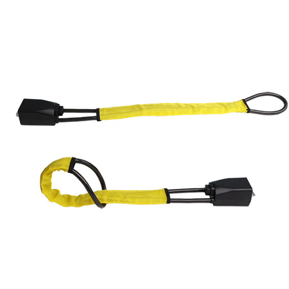 Car Steering Wheel Lock To security band Anti-Theft Adjustable Lock Device-Black