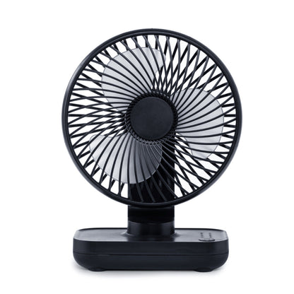 4-Speed Air Circulator Desk Fan Rechargeable Quiet Table Fan for Home Office Dorm Dark Blue