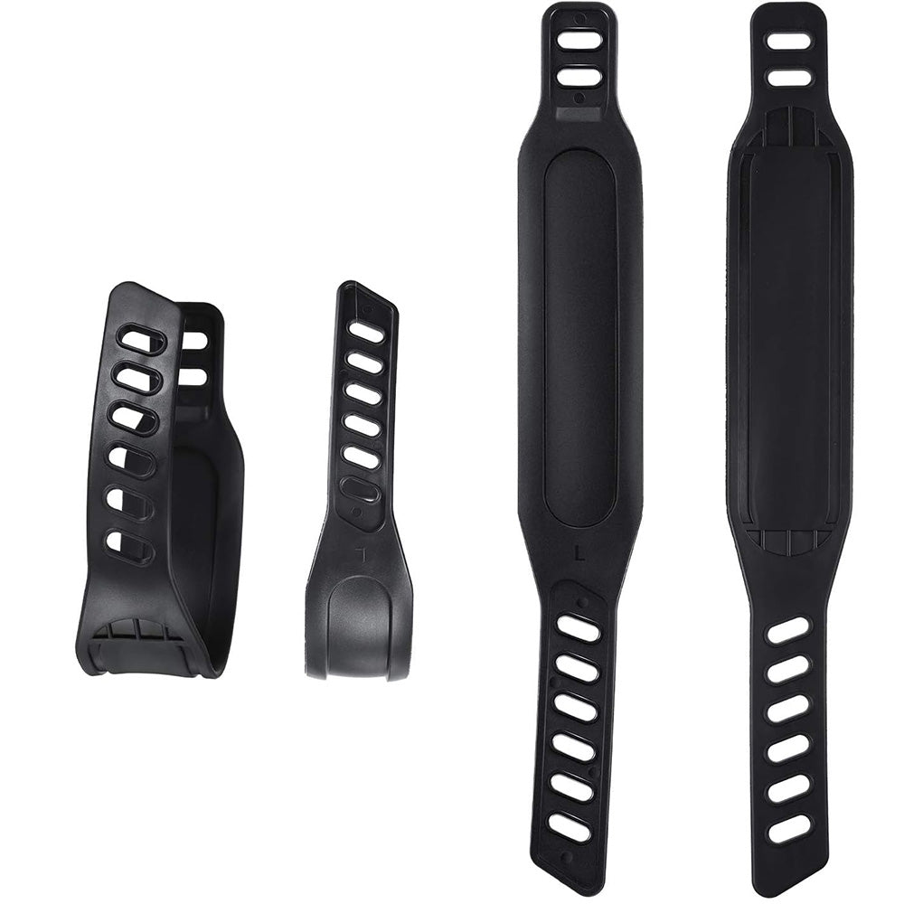 2 Pairs Bike Pedal Straps Foot Retainers for Indoor and Outdoor Cycling